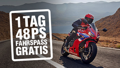 1 Tag gratis Motorradfahren!