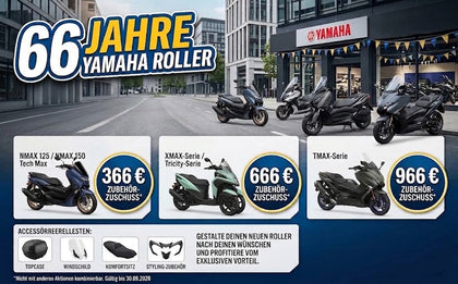 66 Jahre Yamaha Roller