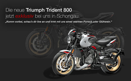 Die neue Triumph Trident 800 ist da!