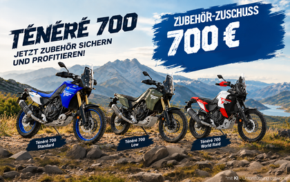 Ténéré 700: Jetzt Zubehör sichern und profitieren!
