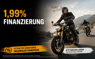 Visualisierung Triumph 1,99% Finanzierung