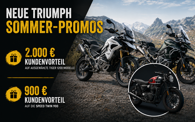 Visualisierung Kundenvorteil Tiger 1200 Modelle & Speed Twin 900